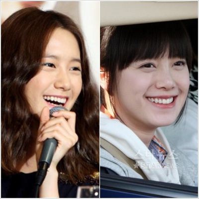 ↑ 윤아(左) 구혜선(右)