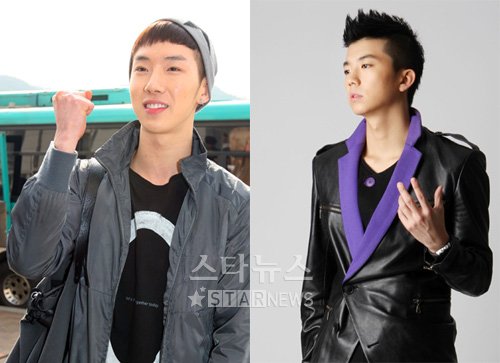 2AM의 조권(왼쪽)과 2PM의 우영 ⓒ사진=머니투데이 스타뉴스
