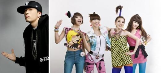 테디(왼쪽)와 2NE1 ⓒ사진=YG엔터테인먼트