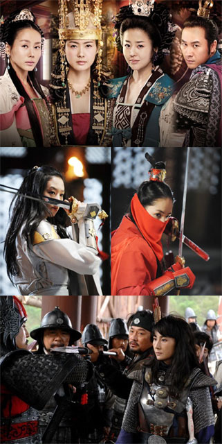 MBC '선덕여왕', SBS '자명고', KBS 2TV '천투태후' <사진=MBC, SBS, KBS>