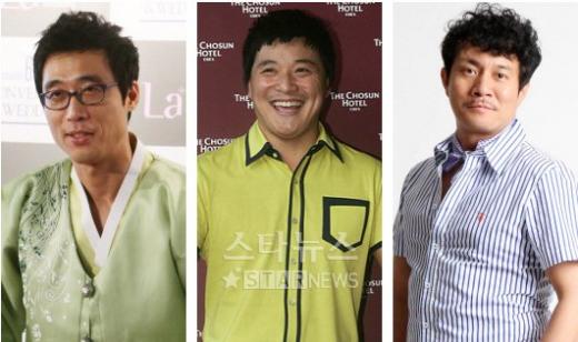 사진 왼쪽부터 이윤석 윤정수 김성수 ⓒ머니투데이 스타뉴스