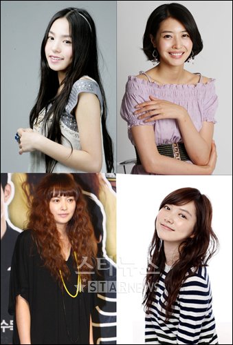민효린 왕지혜 임주은 김희(왼쪽 위부터 시계방향) 