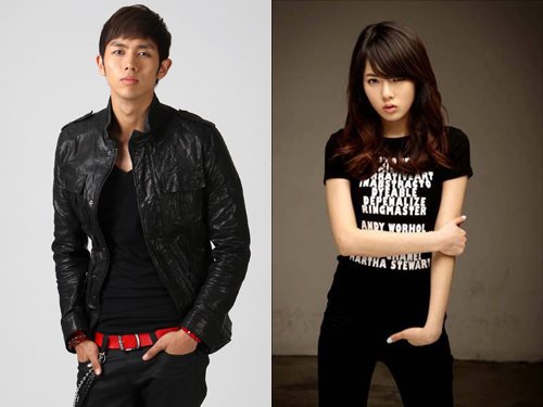 2AM 임슬옹(왼쪽)과 포미닛 현아 ⓒ사진=송희진 기자 songhj@, 큐브엔터테인먼트