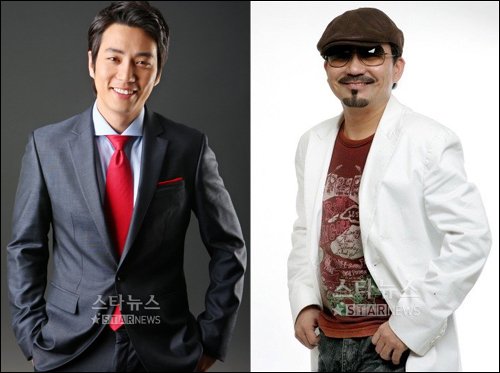 배우 주상욱(왼쪽)과 가수 박상민