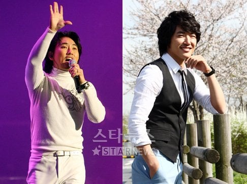 가수 이승철(왼쪽)과 배우 윤상현 ⓒ사진=머니투데이 스타뉴스