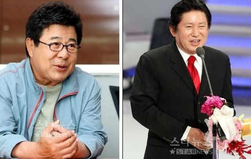 백일섭(왼쪽)과 김용건 ⓒ머니투데이 스타뉴스
