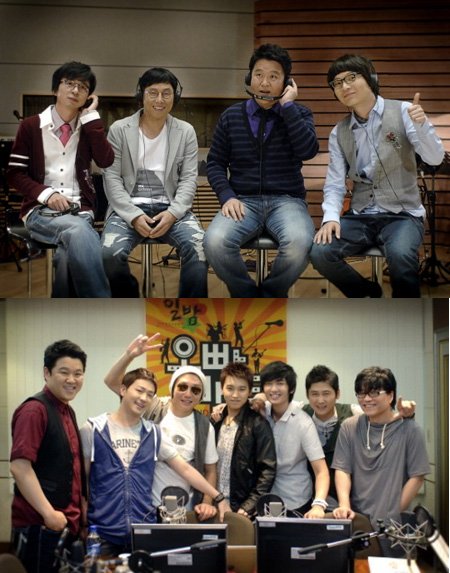 <'라디오스타'(위), '오빠밴드'(아래),사진제공=iMBC>