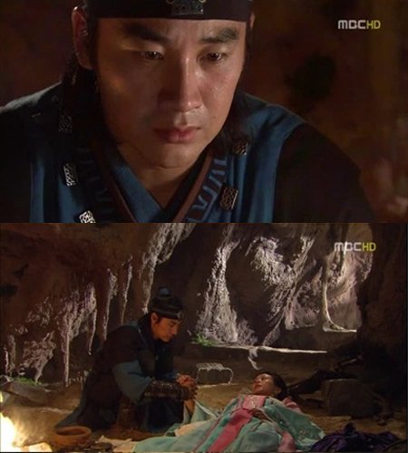 ↑MBC'선덕여왕' 24회 캡처 장면 
