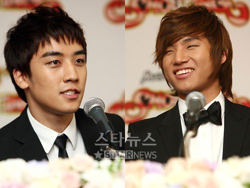 승리(왼쪽)와 대성 ⓒ임성균 기자