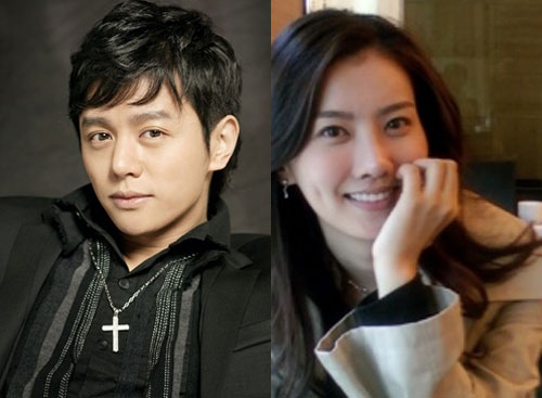 핑크빛 만남중인 배우 강지후(왼쪽)와 CF스타 배성희 <사진출처=미니홈피>