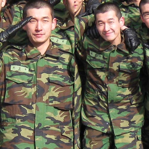 중앙경찰학교 교육 당시의 조승우 <사진출처=중앙경찰학교>
