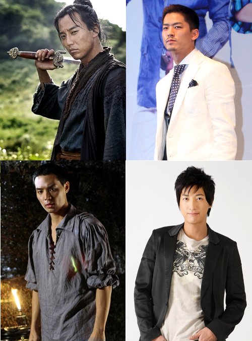 김남길 이용우 정성운 이선호 (왼쪽 위부터 시계방향)
