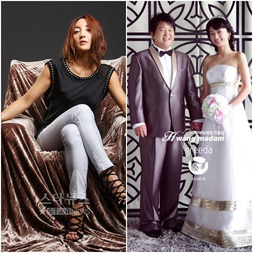 바다(왼쪽)와 정형돈-한유라 예비부부