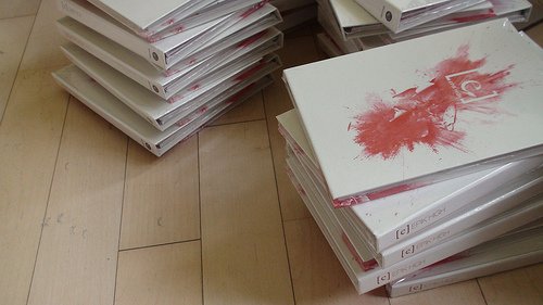 타블로가 자신의 블로그에 공개한 새 음반 사진