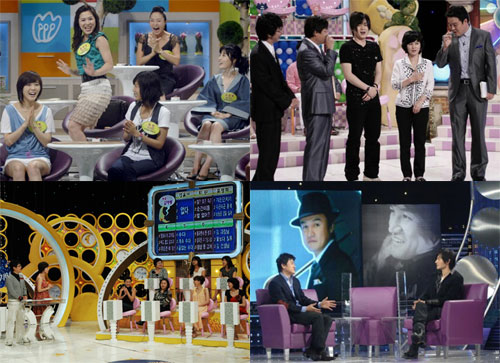 MBC '세바퀴, SBS '붕어빵', KBS 2TV '박중훈쇼', SBS '자기야' ⓒ<사진=KBS, MBC, SBS>