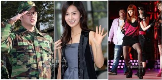 ⓒ김태우, '소녀시대' 유리, '포미닛' 현아, 사진=홍봉진 기자
