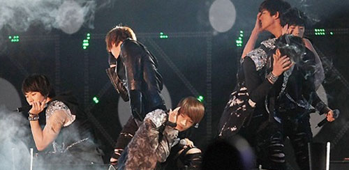 '2009 드림콘서트'에 출연한 2PM