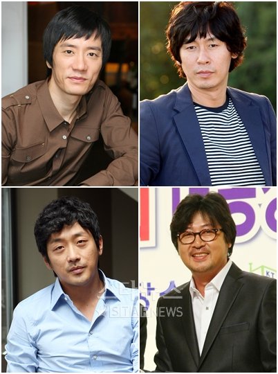 사진 왼쪽부터 시계방향으로 김명민, 설경구, 김윤석, 하정우 ⓒ머니투데이 스타뉴스