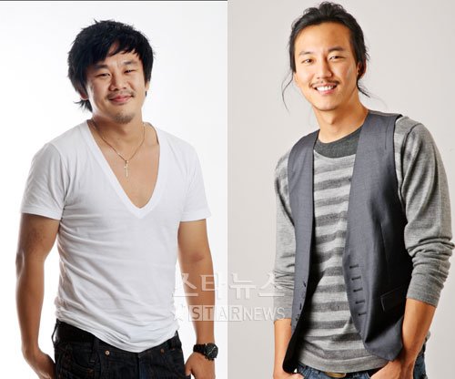 김인권(왼쪽)과 김남길 ⓒ머니투데이 스타뉴스