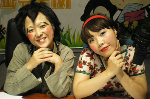 송은이(왼쪽)와 신봉선 <사진제공='동고동락'>
