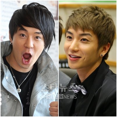 붐(왼쪽)과 슈퍼주니어 이특 ⓒ사진=홍봉진 기자 honggga@, 이명근 기자 qwe123@