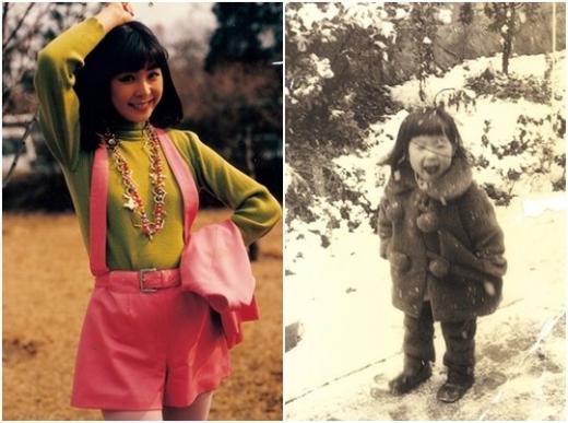 \'패션바이블\'에 공개된 이혜영의 유년시절 사진 ⓒ사진=SUK엔터테인먼트