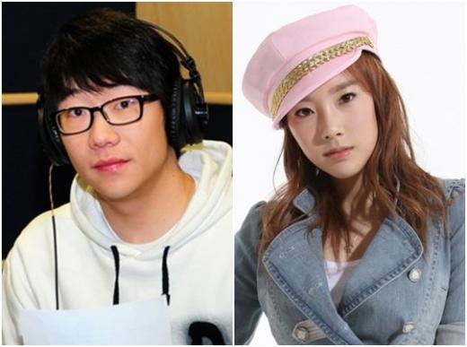 기아 타이거즈 양현종 선수(왼쪽)와 소녀시대 태연 ⓒ사진=KBS N스포츠, SM엔터테인먼트