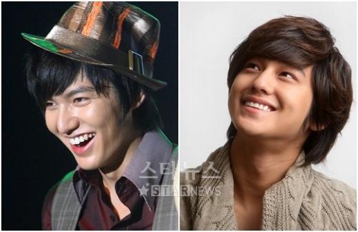 이민호(왼쪽)과 김범 ⓒ홍봉진 기자