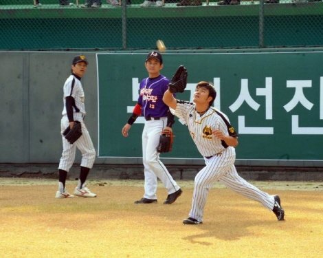 KBS 2TV '천하무적 토요일'에 출연한 메이저리거 추신수 <사진제공=KBS>