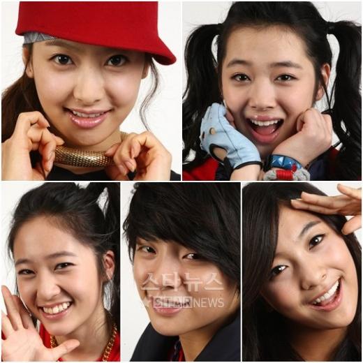 f(x)의 빅토리아, 설리, 루나, 앰버, 크리스탈(왼쪽 위부터 시계방향으로) ⓒ사진=임성균 기자 tjdrbs23@