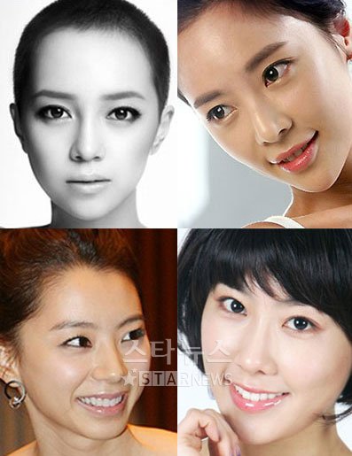 아유미,황정음,한예원,박수진(왼쪽 위부터 시계방향)