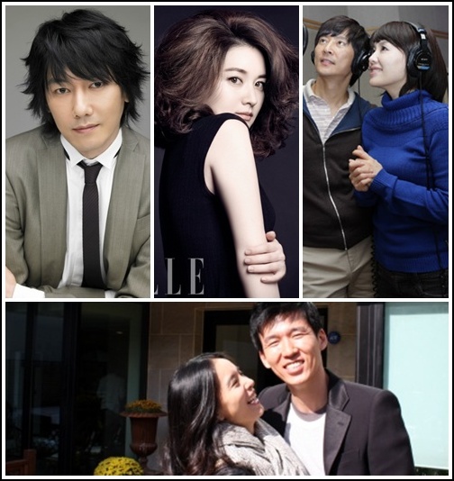 김장훈 이영애 최수종-하희라 션-정혜영 부부(왼쪽부터 시계방향)