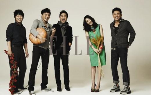 차태현, 장동건, 공형진, 수애, 황정민(왼쪽부터) ⓒ사진=엘르코리아