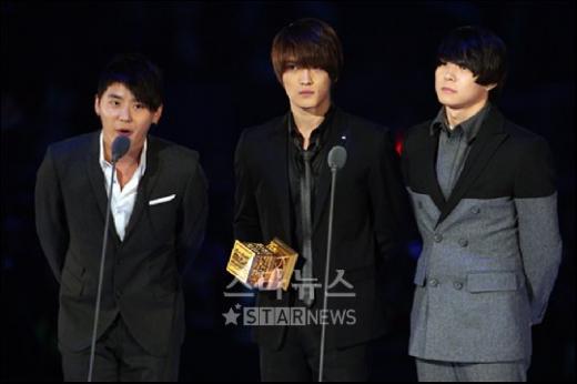 동방신기의 시아준수,영웅재중,믹키유천(왼쪽부터) ⓒ사진=홍봉진 기자