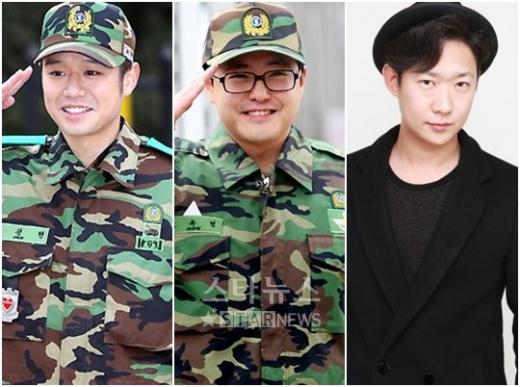 천정명, 노유민, 천명훈(왼쪽부터)