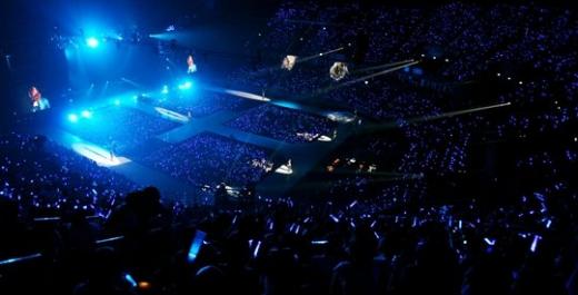 슈퍼주니어의 태국 임팩트 아레나 공연 현장 ⓒ사진=SM엔터테인먼트