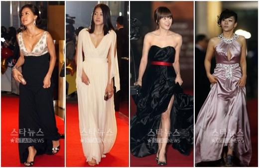 사진 왼쪽부터 유선, 이시영, 최강희, 이채영 ⓒ머니투데이 스타뉴스