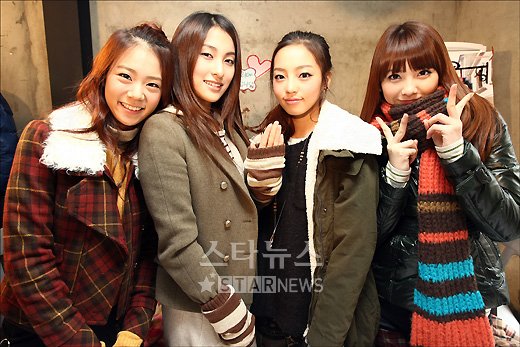 카라의 한승연, 박규리, 구하라, 강지영(왼쪽부터) ⓒ사진=임성균 기자 tjdrbs23@