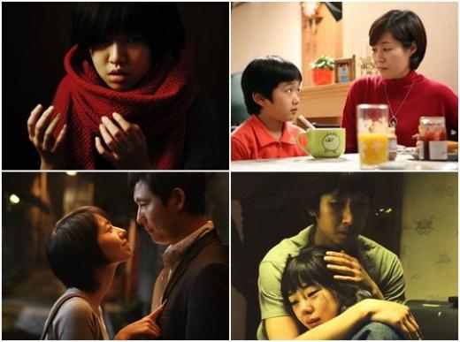 사진 왼쪽 위부터 시계방향으로 '불신지옥', '날아라 펭귄', '파주', '호우시절' <사진=영화스틸>