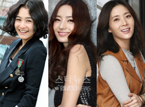 강혜정 한채영 송윤아(오른쪽) ⓒ 머니투데이 스타뉴스