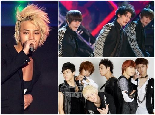 사진 왼쪽부터 시계방향으로 지드래곤, 2PM, 비스트 ⓒ머니투데이 스타뉴스