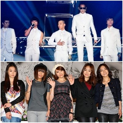 빅뱅(위)과 원더걸스 ⓒ사진=YG엔터테인먼트, 임성균 기자 tjdrbs23@