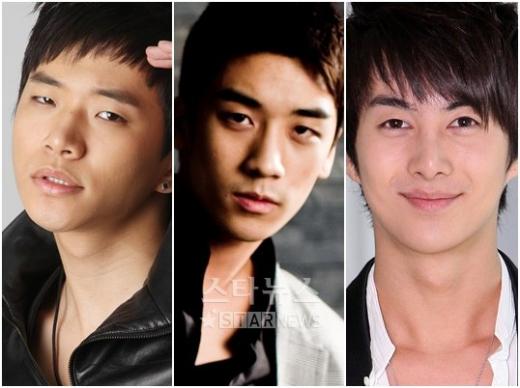 2PM의 준호, 빅뱅의 승리, SS501의 김형준 ⓒ사진=송희진 기자 songhj@, YG엔터테인먼트