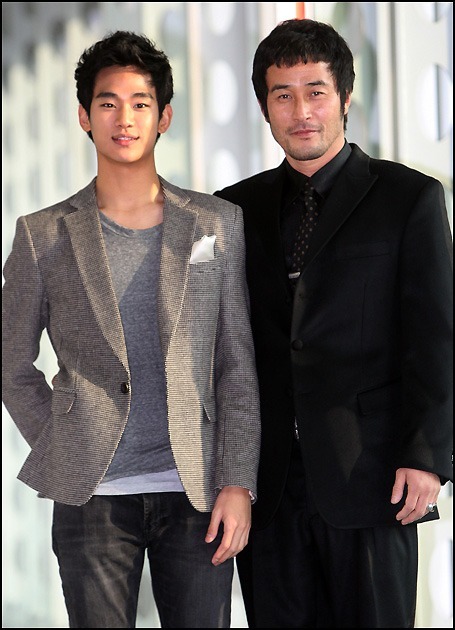 '아버지의 집'에 출연한 김수현(왼쪽)과 최민수 ⓒ사진=송희진 기자 songhj@
