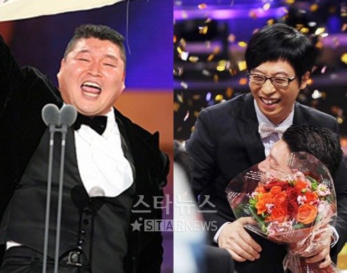 강호동(왼쪽)과 유재석 ⓒ머니투데이 스타뉴스