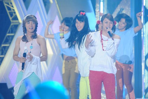 소녀시대로 변신한 슈퍼주니어 <사진=SBS>