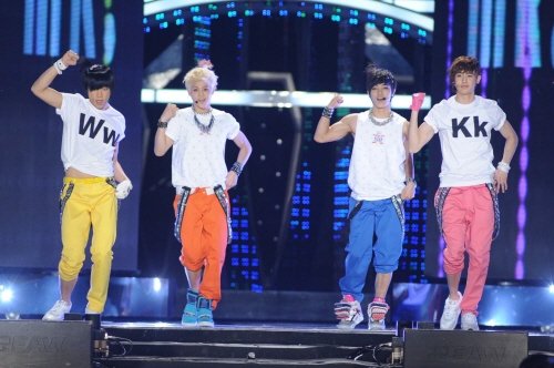 카라로 변신한 2PM <사진제공=SBS>
