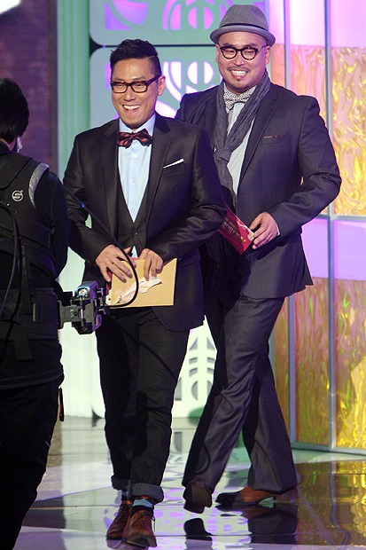MBC 연예대상의 윤종신과 길(오른쪽) ⓒ 홍봉진 기자
