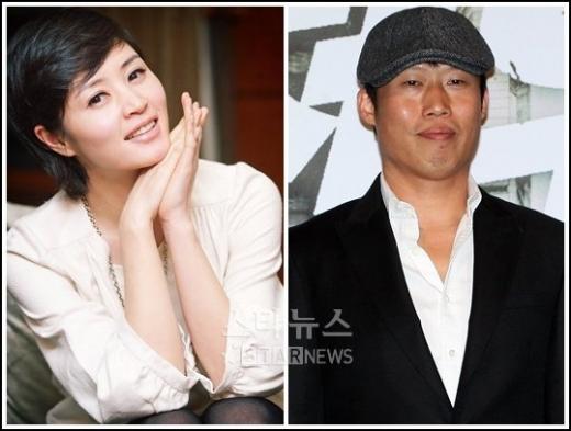 지난 1일 또 한 번 열애설이 불거진 김혜수(왼쪽)와 유해진 ⓒ머니투데이 스타뉴스