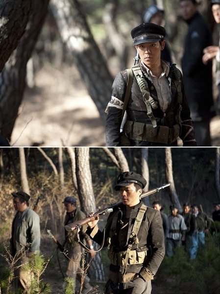 영화 '포화속으로'의 탑과 권상우